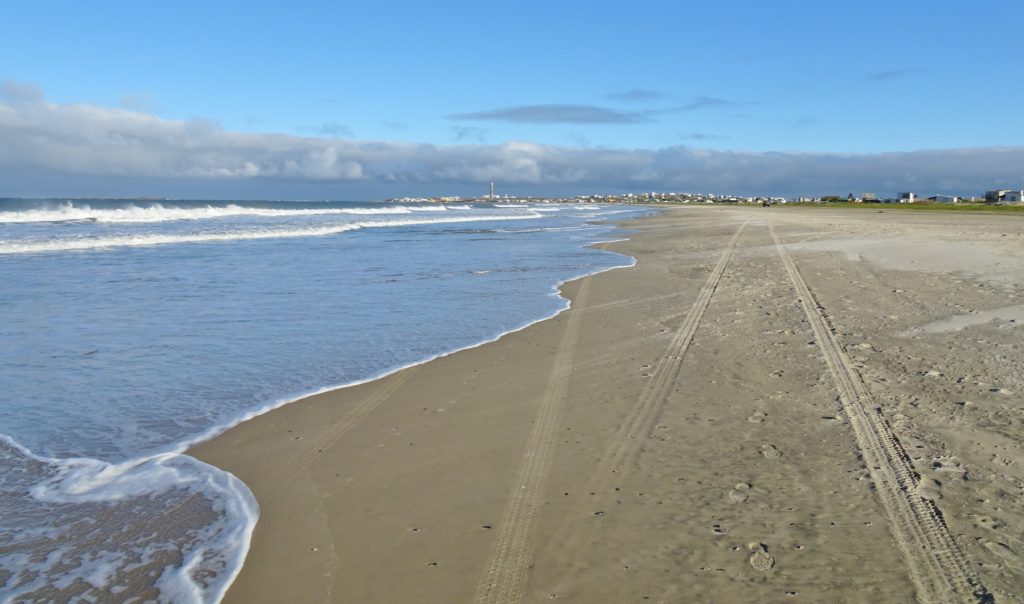 Along the beach to Cabo Polonio