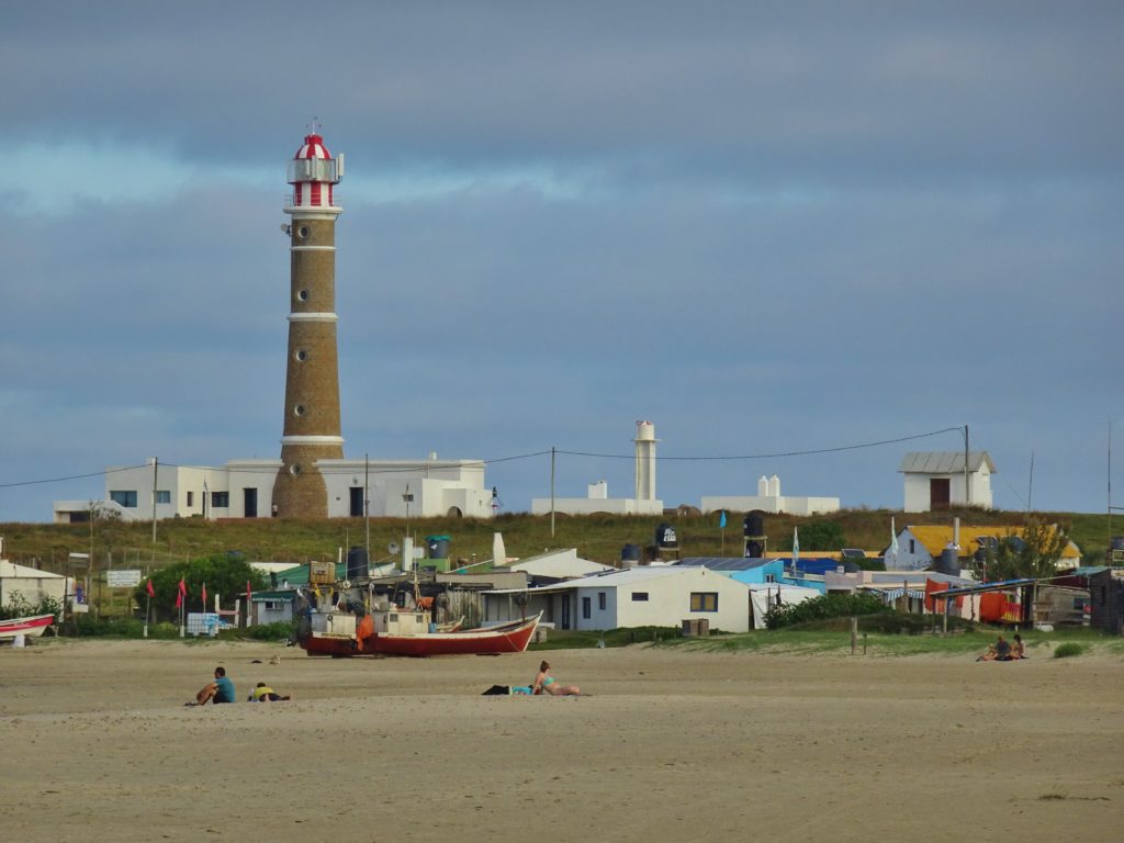 The lighthouse at Cabo, the only source of electric light at night