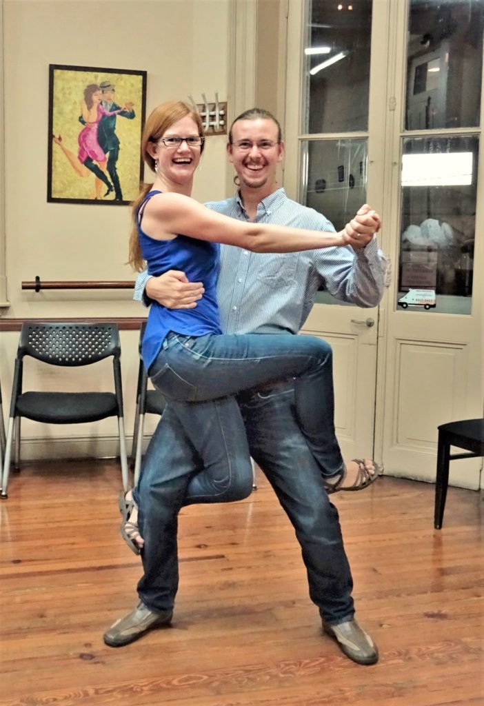 A final tango pose, the most professional we looked all class!